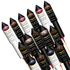 Raketsortiment 15 stk.